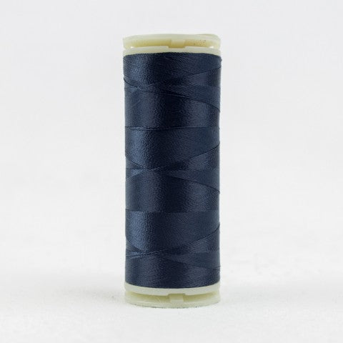 Wonderfil Invisafil 100wt Polyester Thread 608 Navy  400m Spool