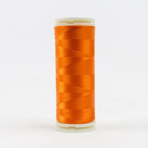 Wonderfil Invisafil 100wt Polyester Thread 711 Pure Orange  400m Spool