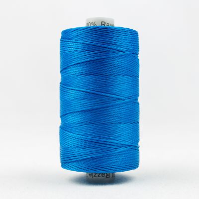 Wonderfil Razzle 8wt Rayon Thread 0148 Mediterranean Blue  250yd/229m