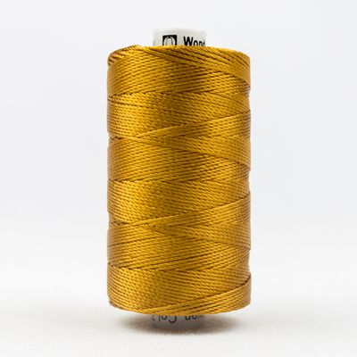 Wonderfil Razzle 8wt Rayon Thread 0328 Golden Brown  250yd/229m