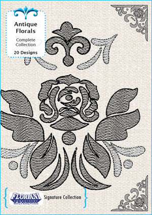 20 Floral Embroidery Patterns