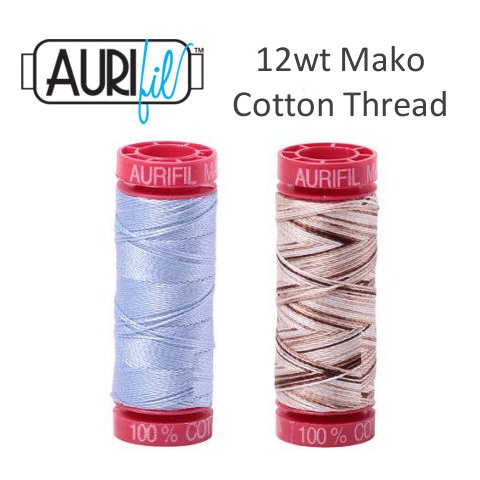 Aurifil 12wt Cotton Thread