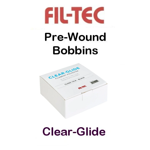 Filtec Clear-glide prewound bobbins