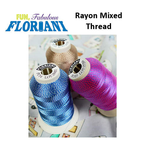 Floriani Mixed Rayon Thread – Red Rock Threads