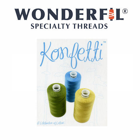 Wonderfil Konfetti 50wt Cotton Thread