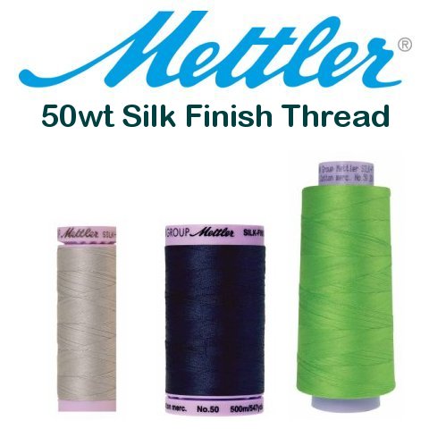 Mettler 50 weight silk finish