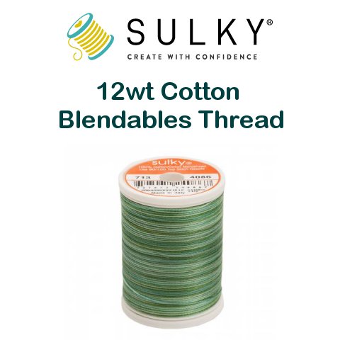 Sulky Blendables 12wt Cotton Thread