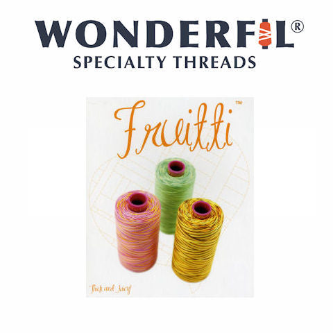 Wonderfil Fruitti 12wt Variegated Cotton Thread