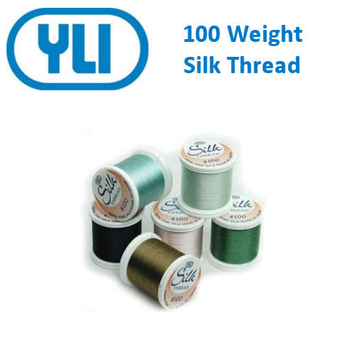 YLI Silk Thread 100wt Solid