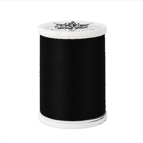 0 Black  - YLI Machine Quilting Thread