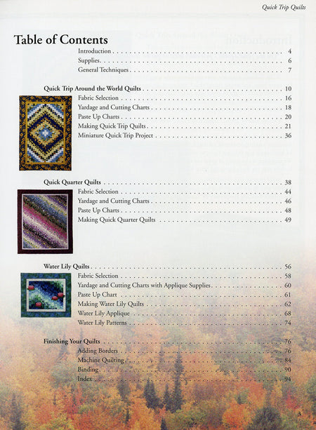 Quick Trip Quilts