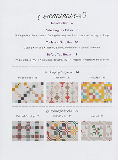 Charm School 18 Quilts from 5in Squares