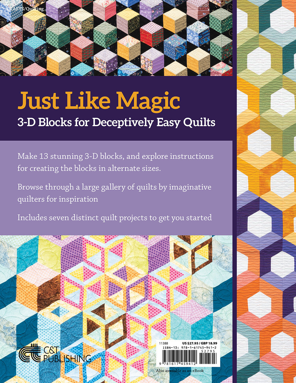 3-D Magic! Simple Blocks, Striking Quilts