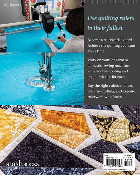 The Ultimate Guide to Rulerwork Quilting Custom Bk