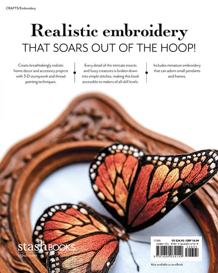 Stumpwork Embroidery & Thread Painting