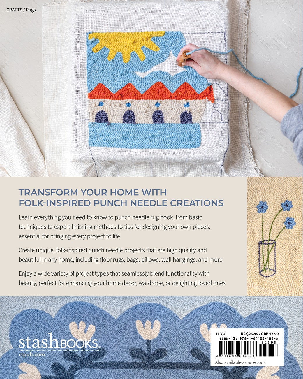 Punch Needle Rug Hooking Handbook