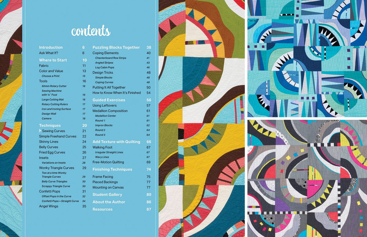 Freehand Curve Quilts