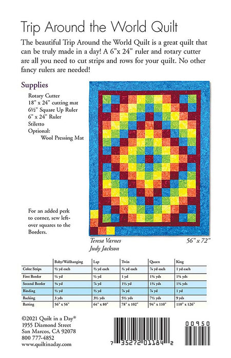 Trip Around the World Pattern