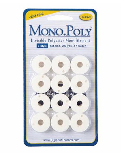 Monopoly Thread Superior Monopoly Prewound Invisible Bobbins – Red Rock Threads