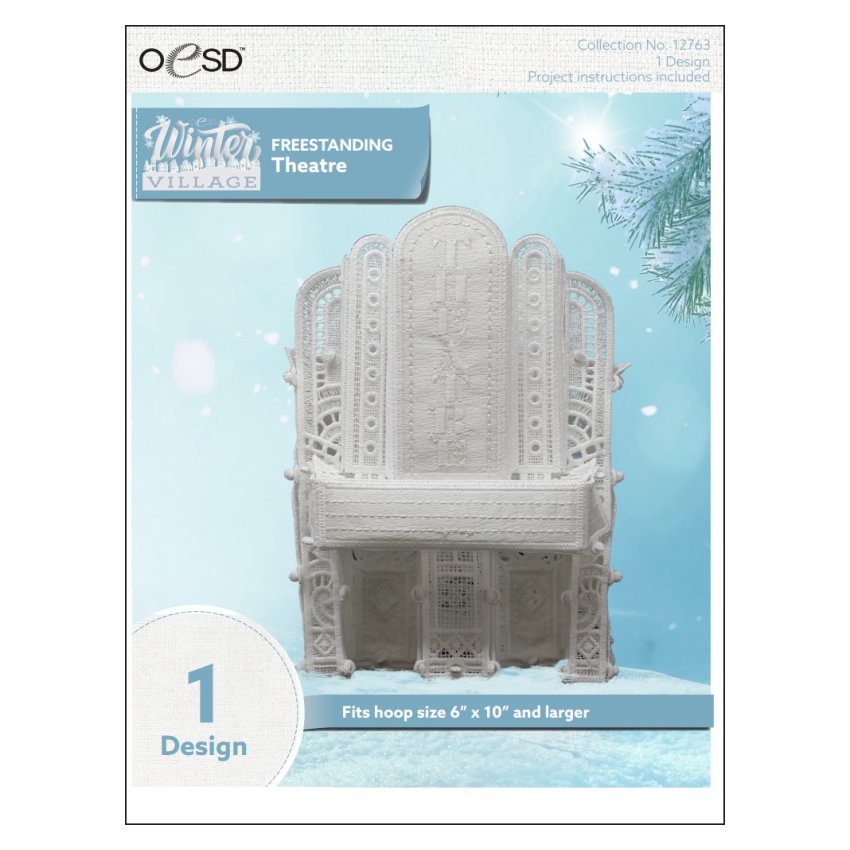 Freestanding Winter Village Theatre from OESD