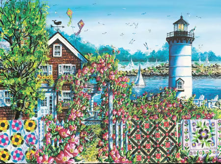 Summer Rose Harbor 1000pc Jigsaw Puzzle