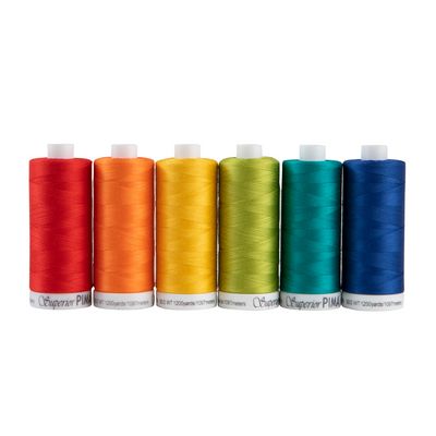 Superior Pima 6 Spool Collection: Brights