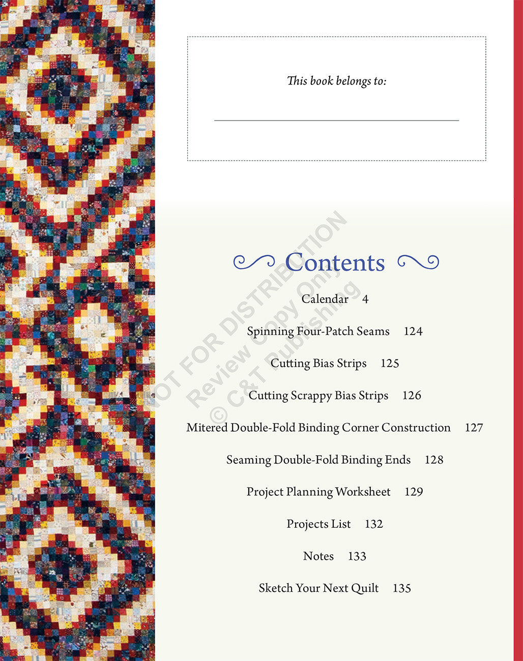 Quilters Date Keeper