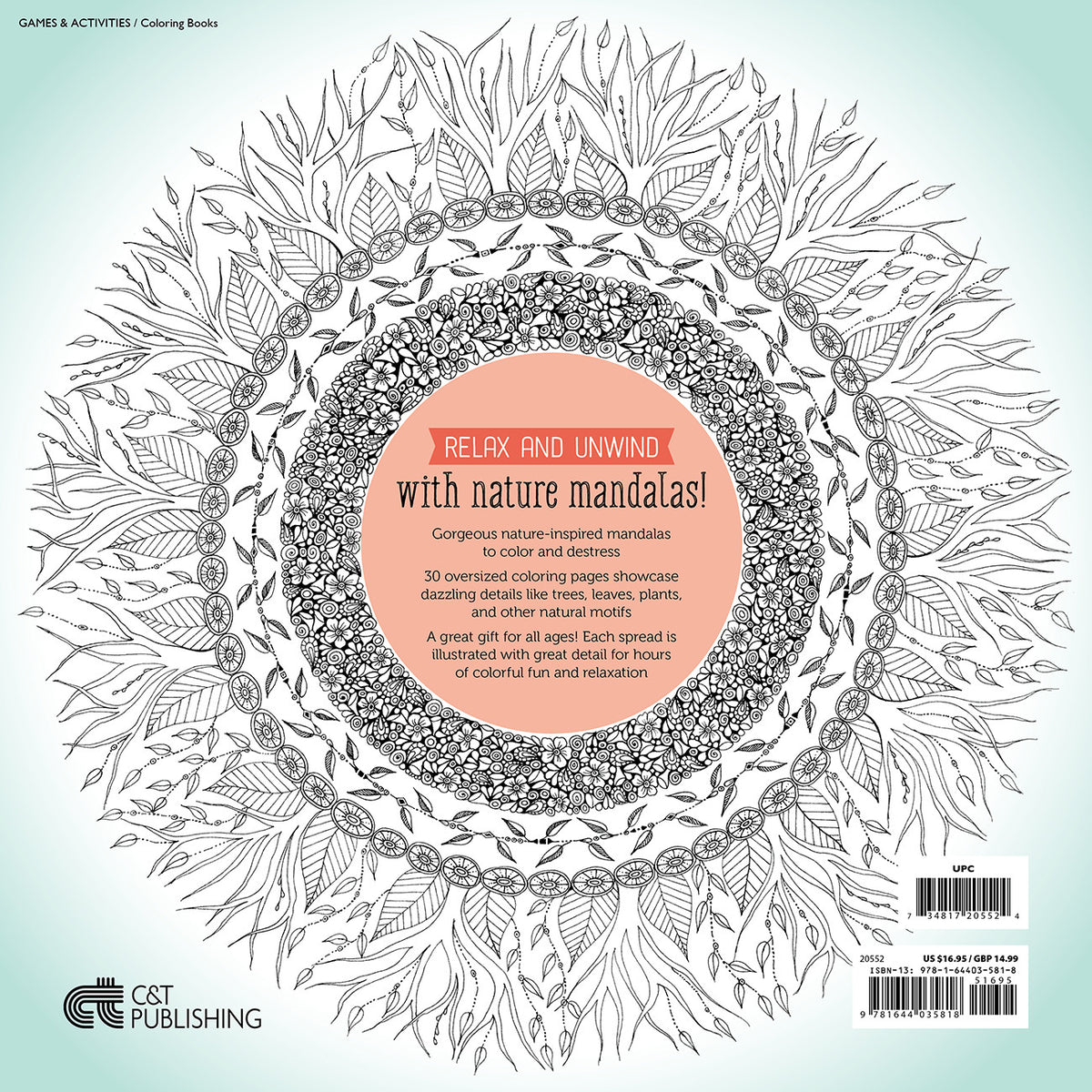 Enchanted Grove Mandala Coloring Book