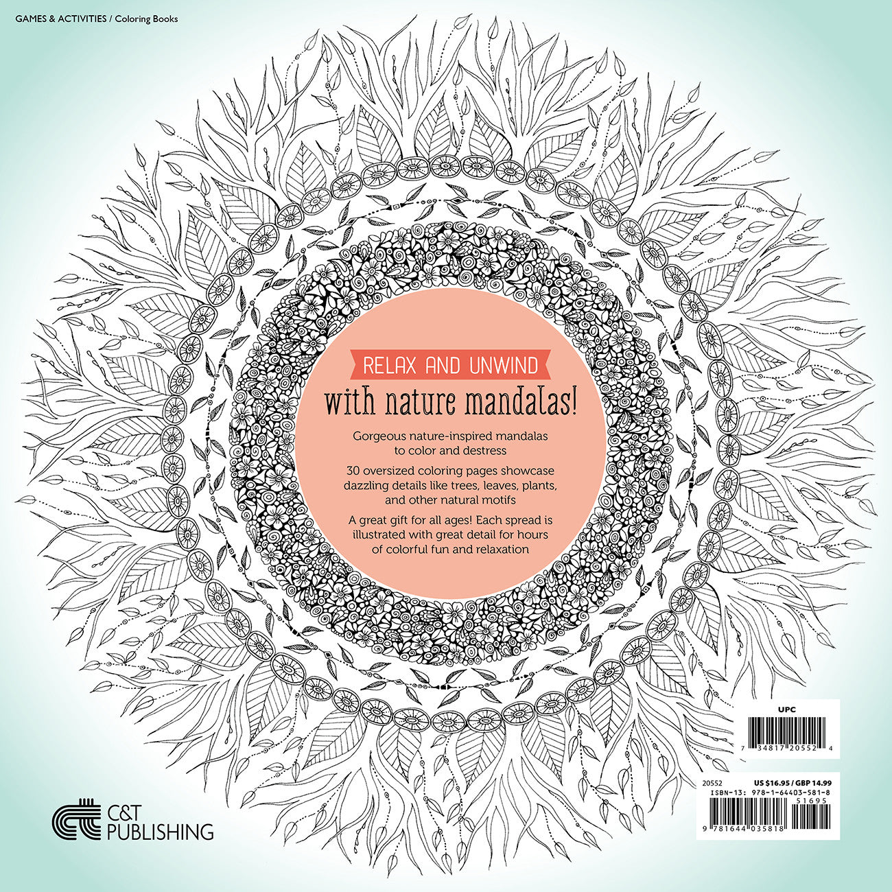 Enchanted Grove Mandala Coloring Book