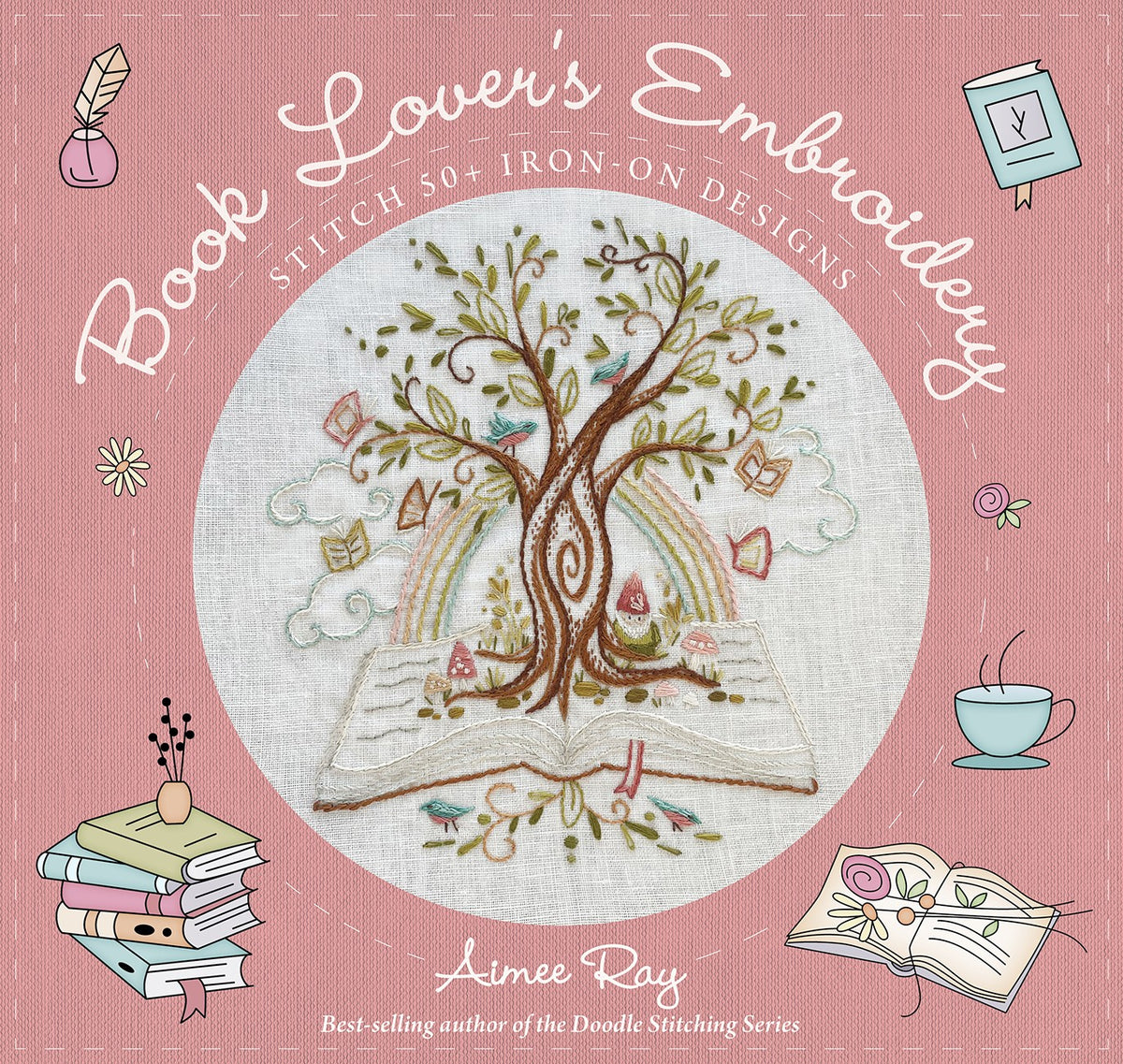 Book Lover’s Embroidery