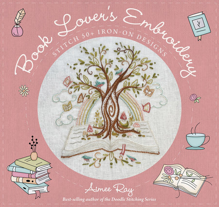 Book Lover’s Embroidery