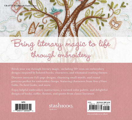 Book Lover’s Embroidery