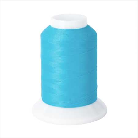 YLI Woolly Nylon Serger Thread 182 Radiant Turquoise  1000m