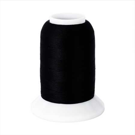 YLI Woolly Nylon Serger Thread  Black 1000m