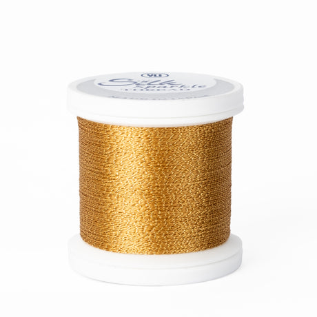 YLI 100wt Silk Thread 215 Gold  200m Spool
