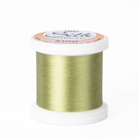 YLI 100wt Silk Thread 218 Powder Green  200m Spool