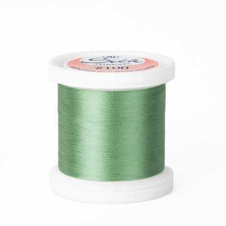 YLI 100wt Silk Thread 219 Medium Blue Green  200m Spool
