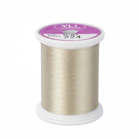 224 Taupe Beige  - YLI 100wt Silk Thread 200yd