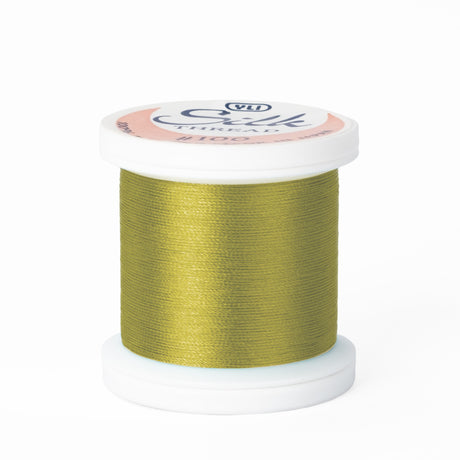 YLI 100wt Silk Thread 236 Victoria Green  200m Spool