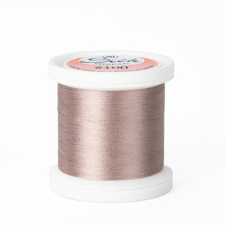 YLI 100wt Silk Thread 242 Pinky Brown  200m Spool