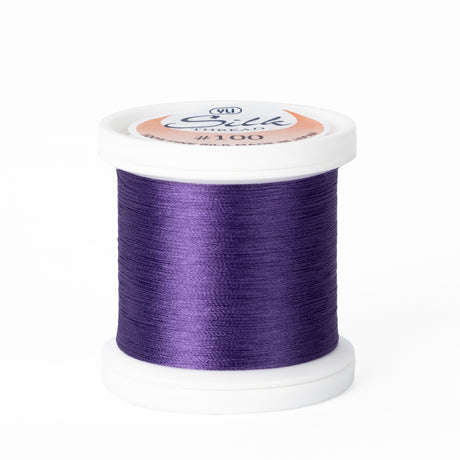 YLI 100wt Silk Thread 243 Purple  200m Spool