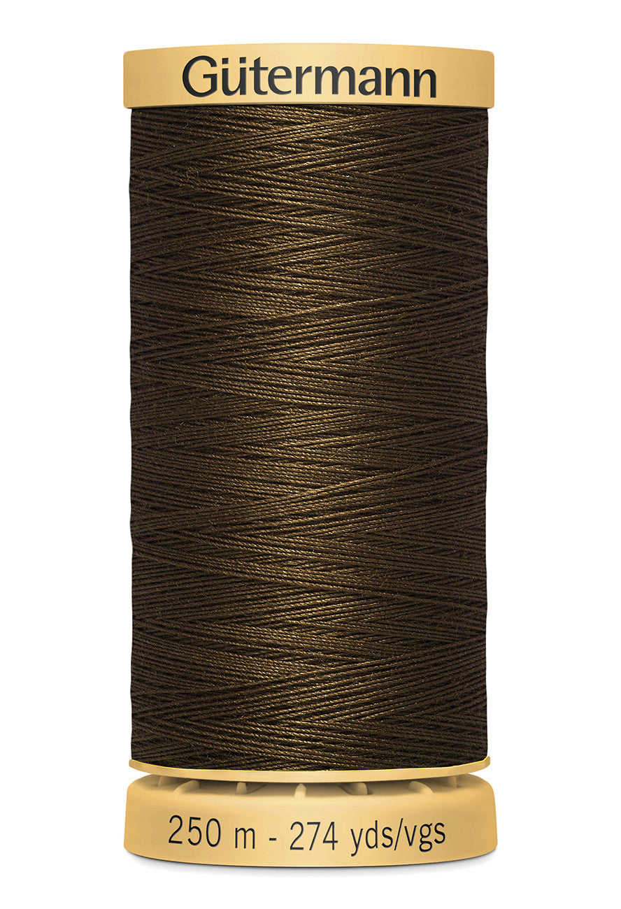 2960 Chestnut - Gutermann Natural Cotton Thread