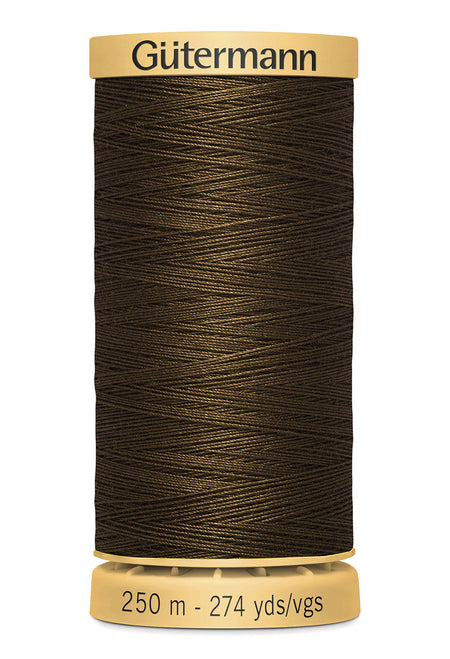 2960 Chestnut - Gutermann Natural Cotton Thread