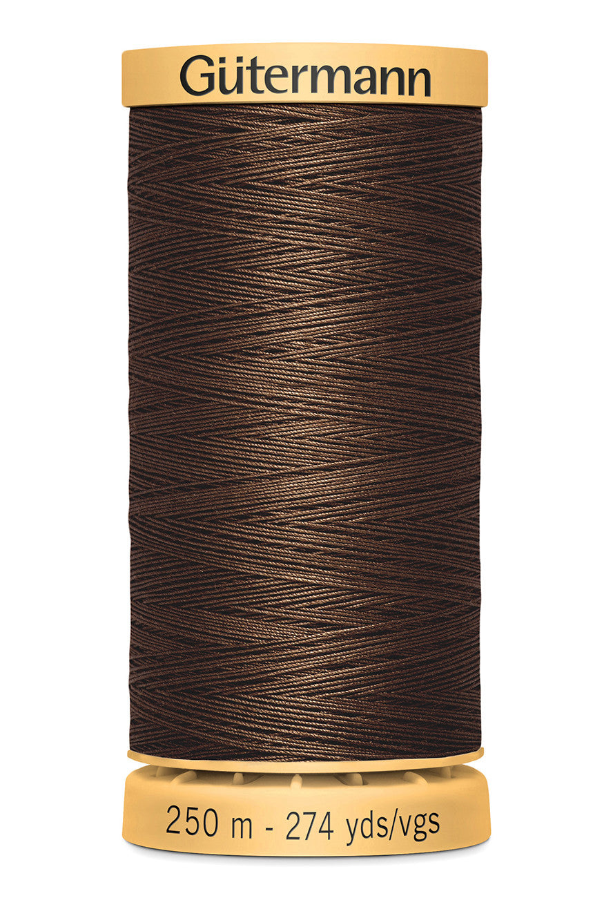 3060 Brown - Gutermann Natural Cotton Thread