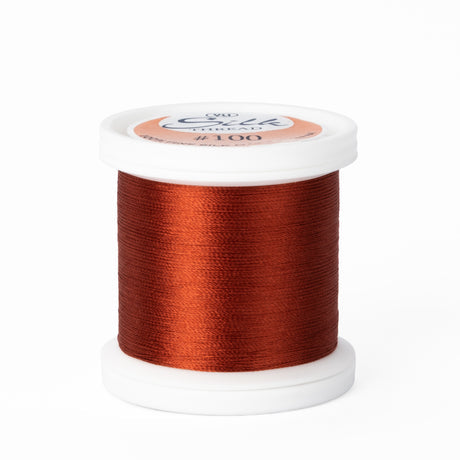 YLI 100wt Silk Thread 256 Turkey Red  200m Spool