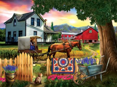 NEW! Heading Home For Dinner 1000pc Jigsaw Puzzle