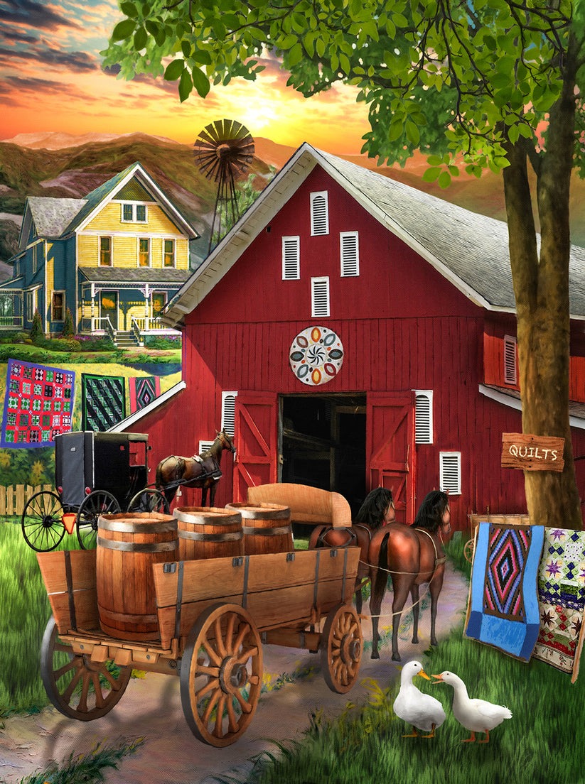 Amish Paradise 300pc Jigsaw Puzzle