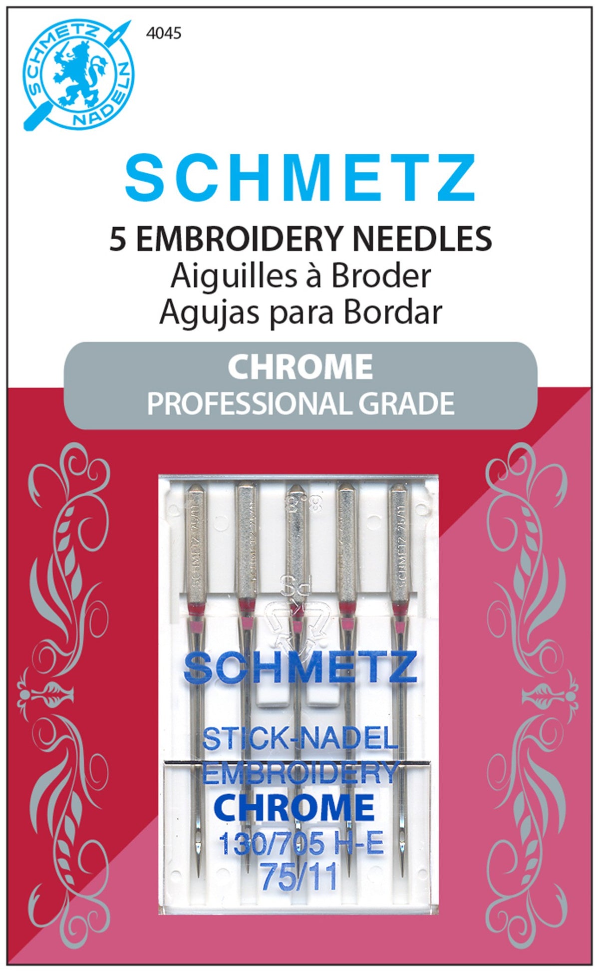 Schmetz Chrome Needle 4045