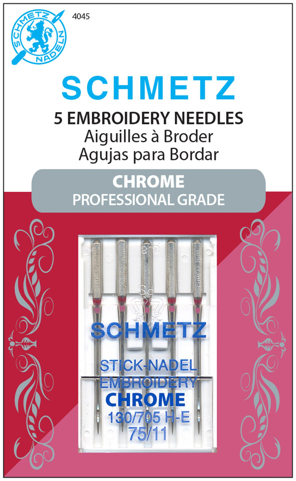 Schmetz Chrome Needle 4045