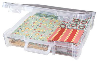 ArtBin Essentials Storage 12X12 Box with Handle
